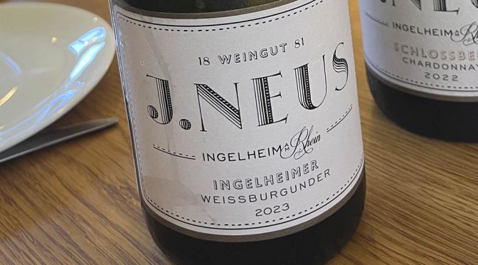 2023 Weingut J. Neus, Ingelheimer Weissburgunder, Rheinhessen, Tyskland