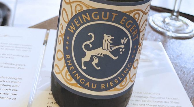 2023 Weingut Egert, Hattenheimer Wisselbrunnen Riesling Trocken Homage à Jean, Rheingau, Tyskland