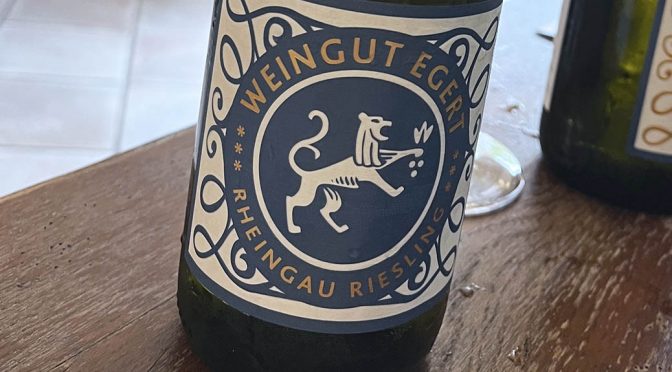 2022 Weingut Egert, Erbacher Steinmorgen Riesling Kabinett Trocken, Rheingau, Tyskland