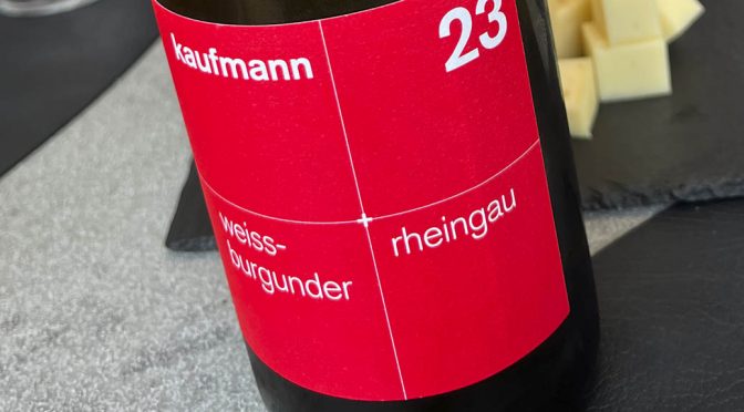 2023 Weingut Kaufmann, Rheingau Weissburgunder, Rheingau, Tyskland