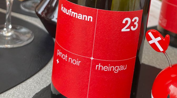 2023 Weingut Kaufmann, Rheingau Pinot Noir +, Rheingau, Tyskland