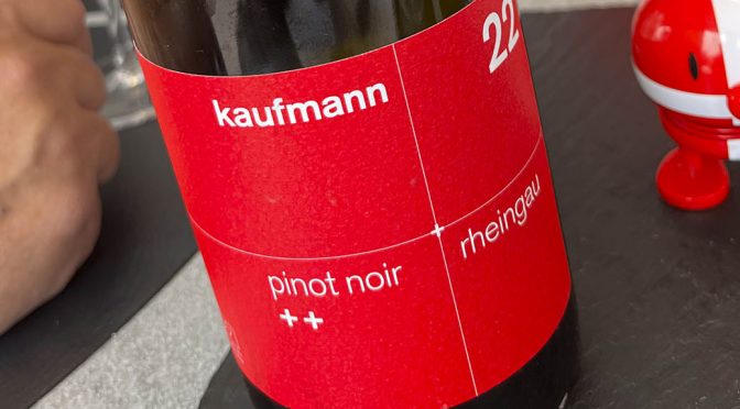 2022 Weingut Kaufmann, Rheingau Pinot Noir ++, Rheingau, Tyskland