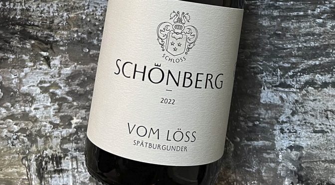 2022 Weingut Schloss Schönberg, Spätburgunder vom Löss, Hessiche Bergstraße, Tyskland