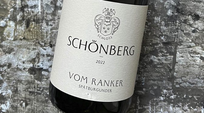 2022 Weingut Schloss Schönberg, Spätburgunder vom Ranker, Hessiche Bergstraße, Tyskland