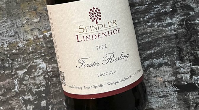 2022 Weingut Spindler Lindenhof, Forster Riesling, Pfalz, Tyskland