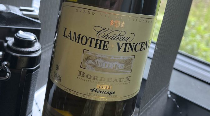 2023 Château Lamothe-Vincent, Heritage Blanc, Bordeaux, Frankrig