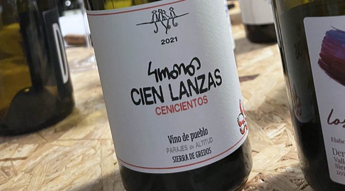 2021 Bodega 4 Monos Viticultores, Cien Lanzas Cenicientos, Madrid, Spanien