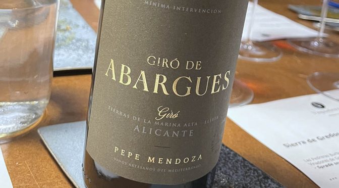 2021 Bodega Pepe Mendoza, Giró de Abargues, Alicante, Spanien