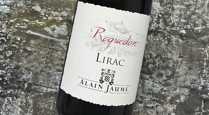 2021 Alain Jaume, Lirac Roquedon, Rhône, Frankrig