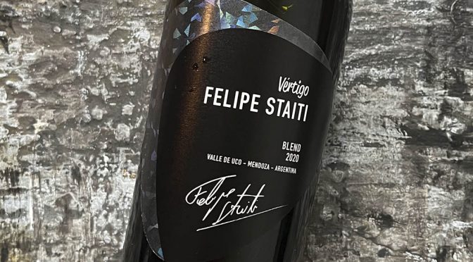 2020 Felipe Staiti Wines, Vertigo, Mendoza, Argentina