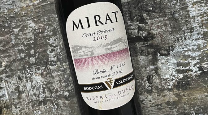 2009 Bodegas Valdeviñas, Mirat Gran Reserva, Ribera del Duero, Spanien