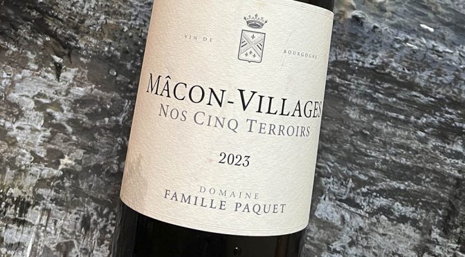 2023 Domaine Famille Paquet, Mâcon-Villages Nos Cinq Terroirs, Bourgogne, Frankrig