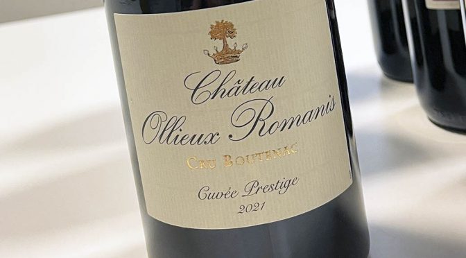 2021 Château Ollieux Romanis, Cuvée Prestige, Languedoc, Frankrig