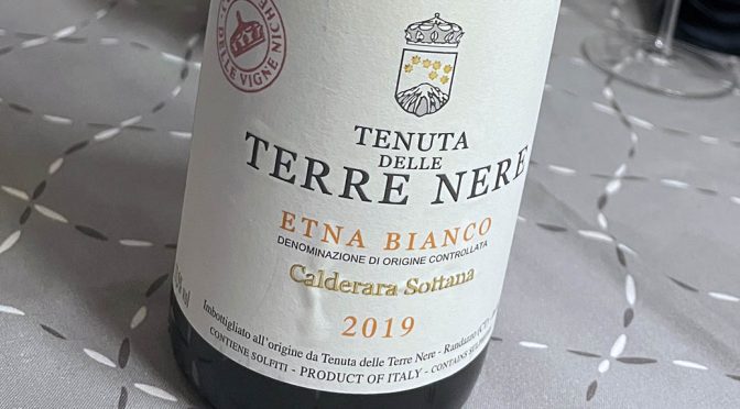 2019 Tenuta delle Terre Nere, Etna Bianco Calderara Sottana, Sicilien, Italien