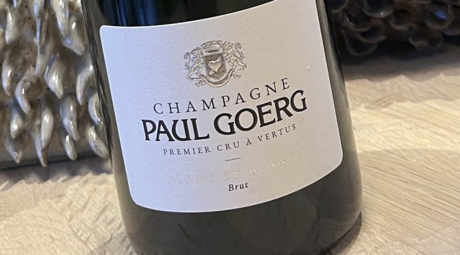 N.V. Paul Goerg, Blanc de Blancs Premier Cru a Vertus Brut, Champagne, Frankrig