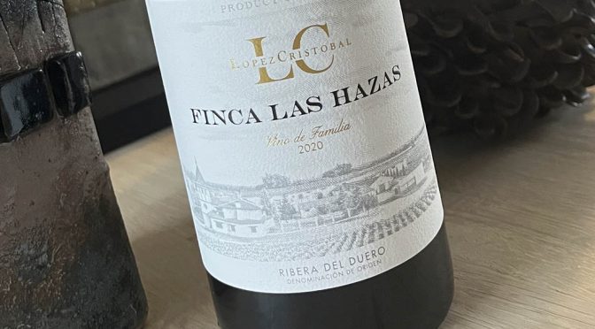 2020 Bodegas López Cristobal, Finca Las Hazas, Ribera del Duero, Spanien