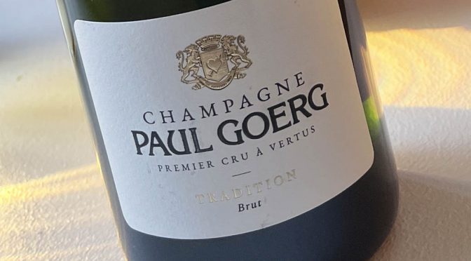 N.V. Paul Goerg, Tradition Premier Cru a Vertus Brut, Champagne, Frankrig