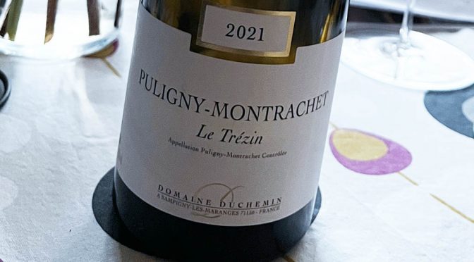 2021 Domaine Duchemin, Puligny-Montrachet Le Trézin, Bourgogne, Frankrig