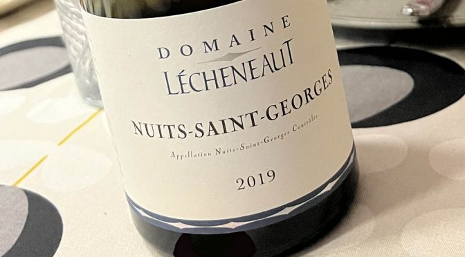 2019 Domaine Lécheneaut, Nuits-Saint-Georges, Bourgogne, Frankrig