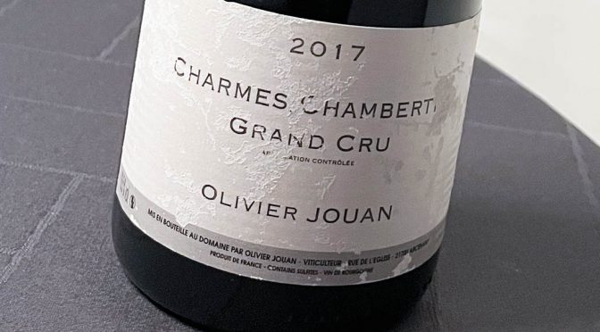 2017 Domaine Olivier Jouan, Charmes-Chambertin Grand Cru, Bougogne, Frankrig