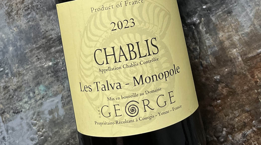 Talva 2023 Domaine George, Chablis Les Talva Monopole, Bourgogne, Frankrig ...