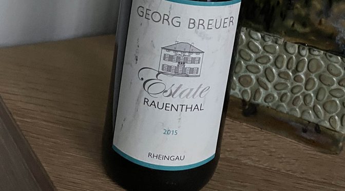 2015 Weingut Georg Breuer, Estate Rauenthal Riesling, Rheingau, Tyskland