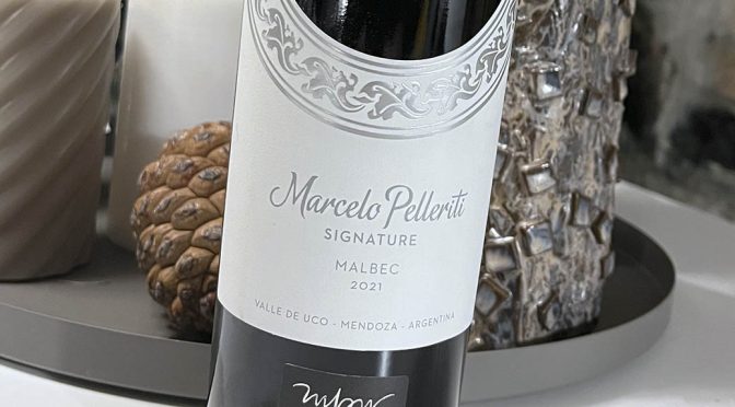 2021 Pelleriti Priore, Marcelo Pelleriti Signature Malbec, Mendoza, Argentina