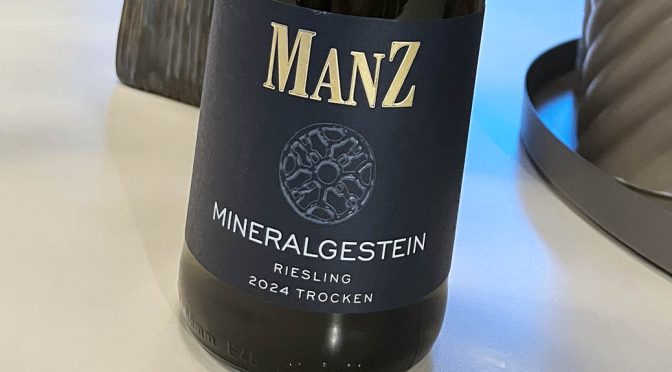 2024 Weingut Manz, Mineralgestein Riesling, Rheinhessen, Tyskland
