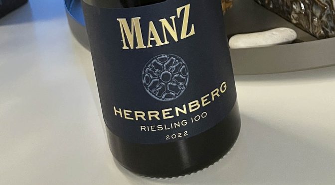 2022 Weingut Manz, Oppenheimer Herrenberg Riesling 100, Rheinhessen, Tyskland