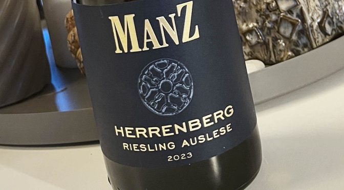 2023 Weingut Manz, Oppenheimer Herrenberg Riesling Auslese, Rheinhessen, Tyskland