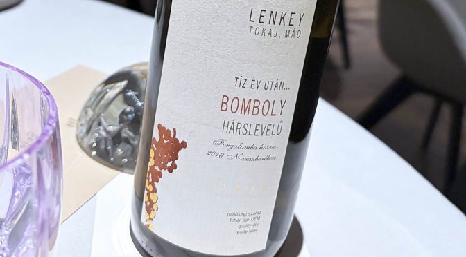 2006 Lenkey Pincészet, Tíz év után Bomboly Hárslevelű, Tokaj, Ungarn