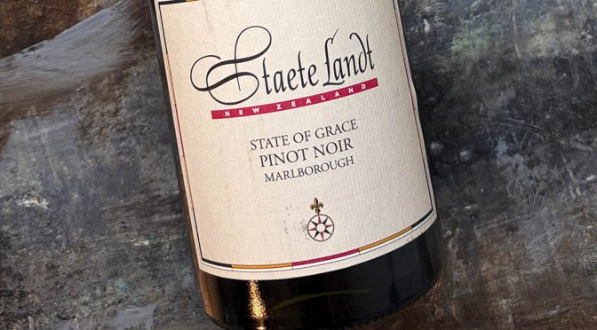2024 Staete Landt, State Of Grace Pinot Noir, Marlborough, New Zealand