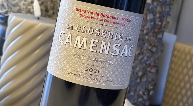 2021 Château de Camensac, La Closerie de Camensac Haut-Médoc, Bordeaux, Frankrig
