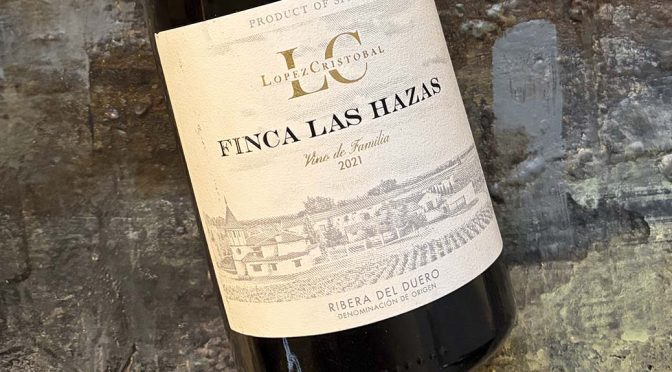 2021 Bodegas López Cristobal, Finca Las Hazas, Ribera del Duero, Spanien