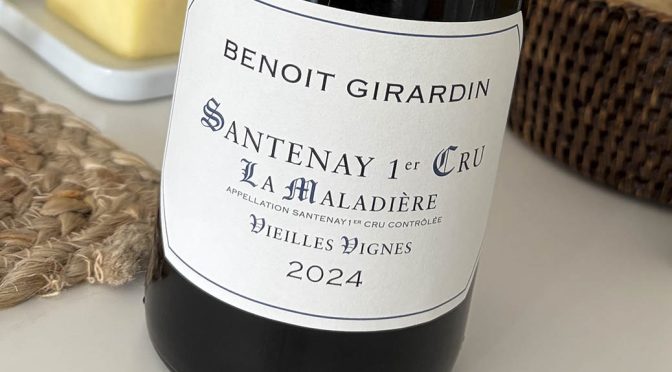 2024 Domaine Benoit Girardin, Santenay 1’er Cru La Maladière, Bourgogne, Frankrig