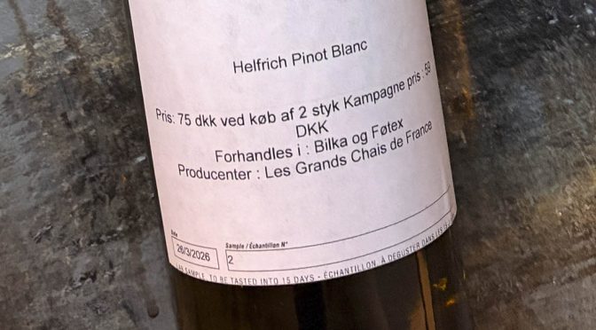N.V. Les Grands Chais de France, Helfrich Pinot Blanc, Alsace, Frankrig
