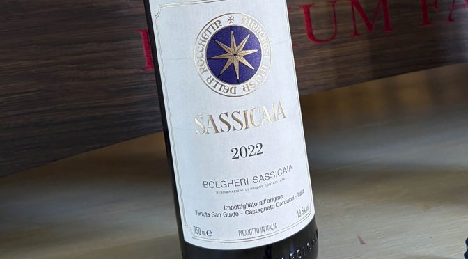 2022 Tenuta San Guido, Sassicaia, Toscana, Italien