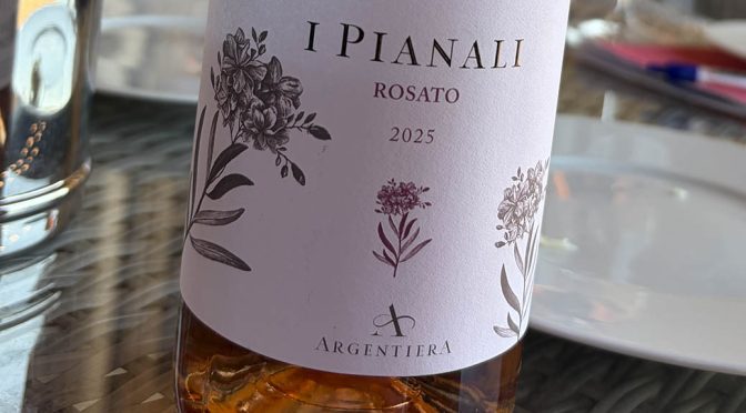 2025 Argentiera, I Pianali Rosato, Toscana, Italien