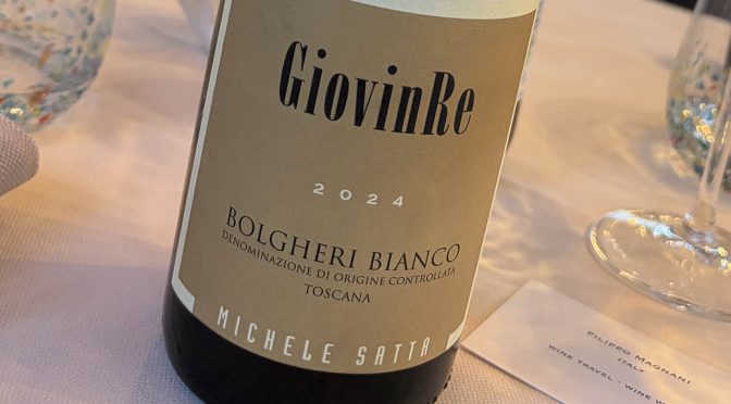 2024 Michele Satta, GiovinRe Bolgheri Bianco, Toscana, Italien