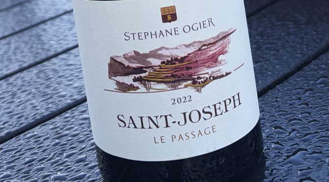 2022 Stéphane Ogier, Saint-Joseph Le Passage, Rhône, Frankrig