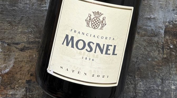 2021 Mosnel, Franciacorta Satèn Brut, Lombardiet, Italien