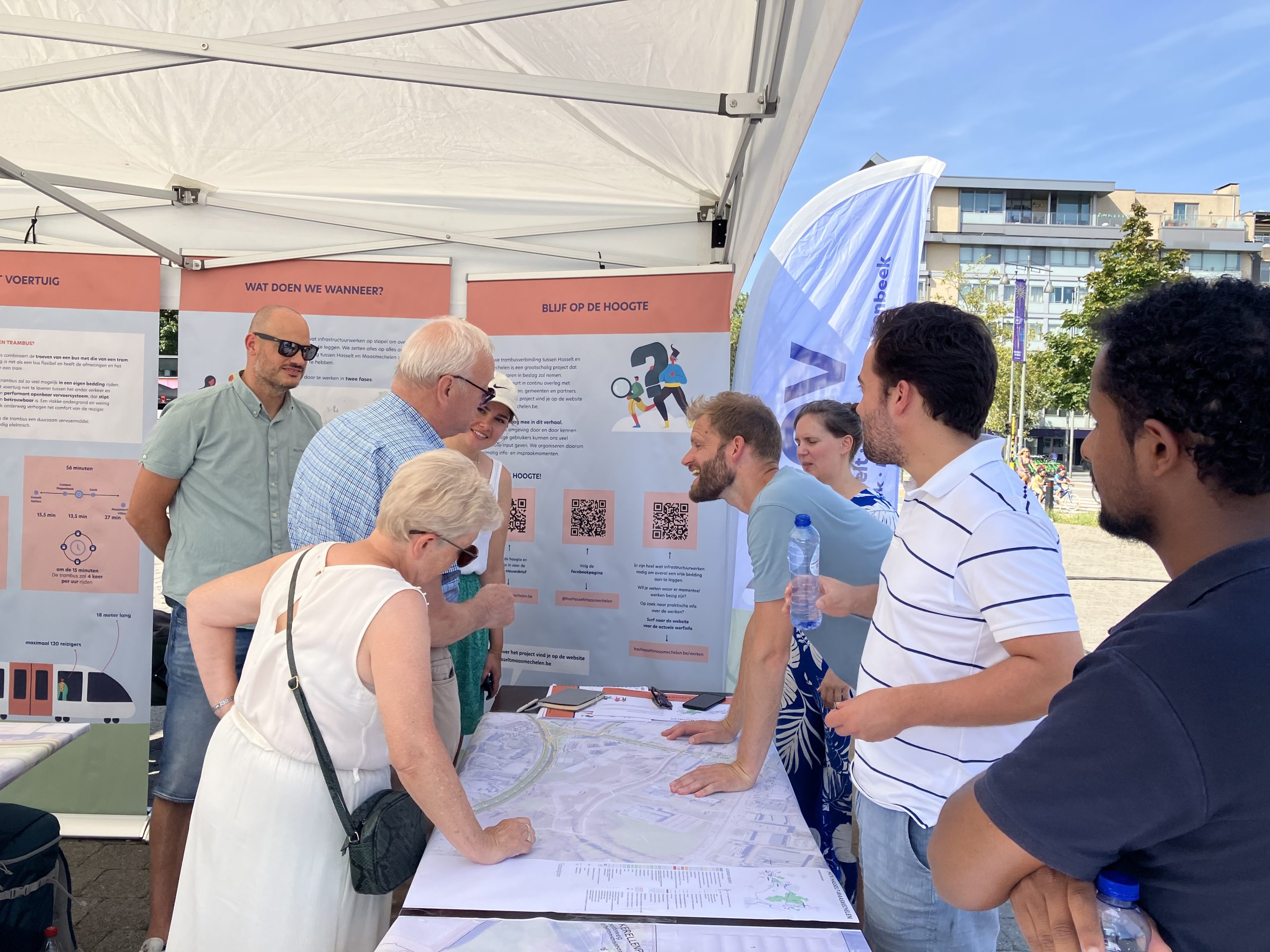 infostand Hasselt
