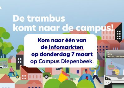 23/2/2024 – Reizende infomarkt Campus Diepenbeek