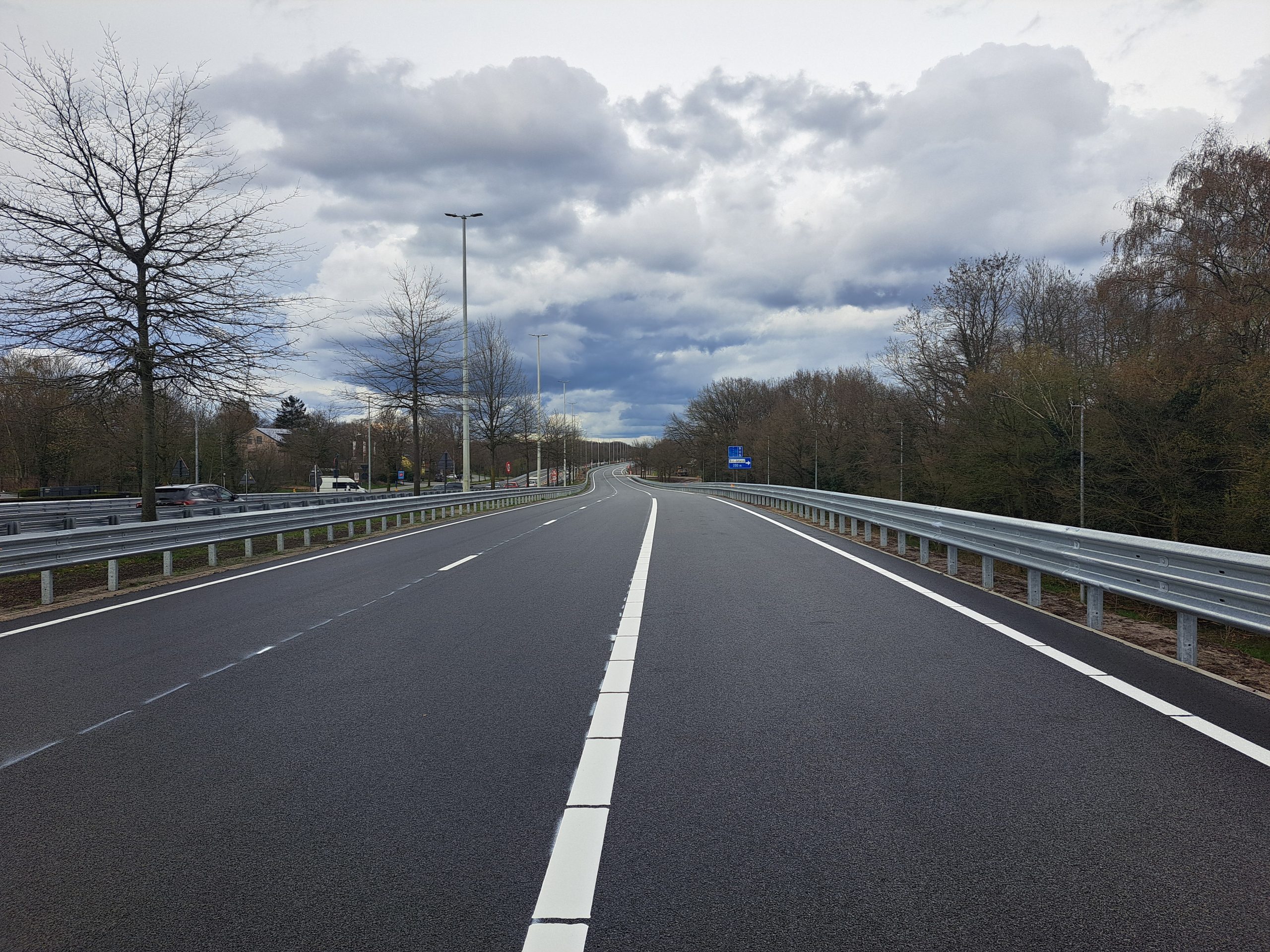 Vrije busbanen voor N75 Europalaan in Genk - HOV Hasselt Maasmechelen