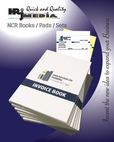 NCR Printing, NCR Sets, Pads & Books