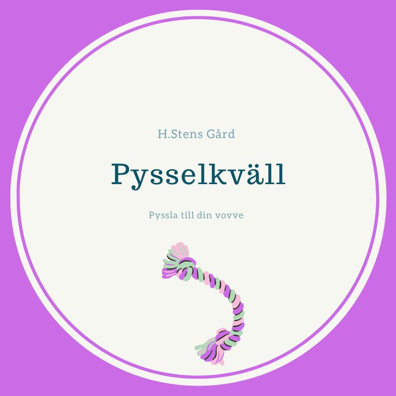 pysselkväll hund