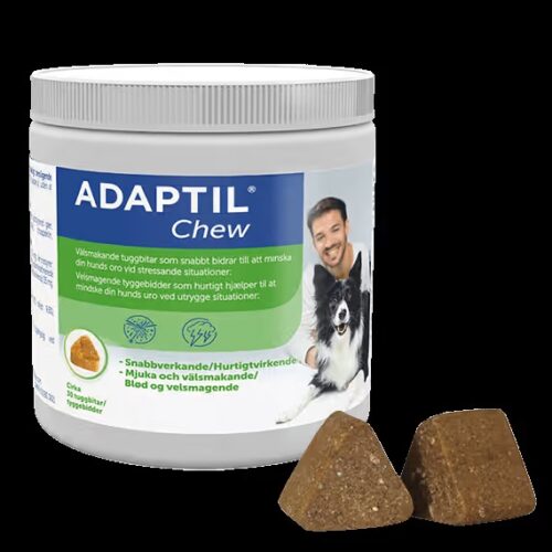 ADAPTIL Chew Arkiv • HundeGodbidden I Førende Barf, Rigtig Hundemad og 100%  Naturlig Godbid forhandler !