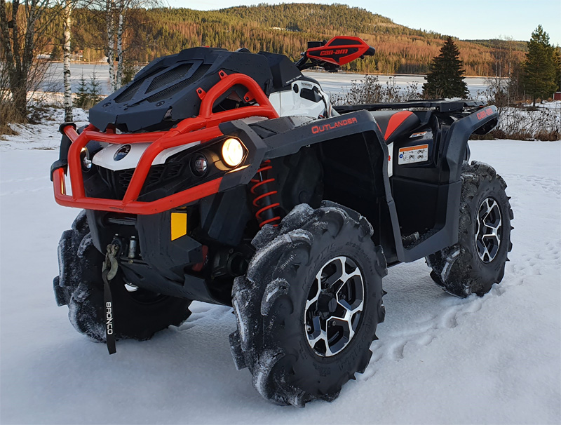 Can Am Outlander 650 XMR stulen i Los väster om Ljusdal