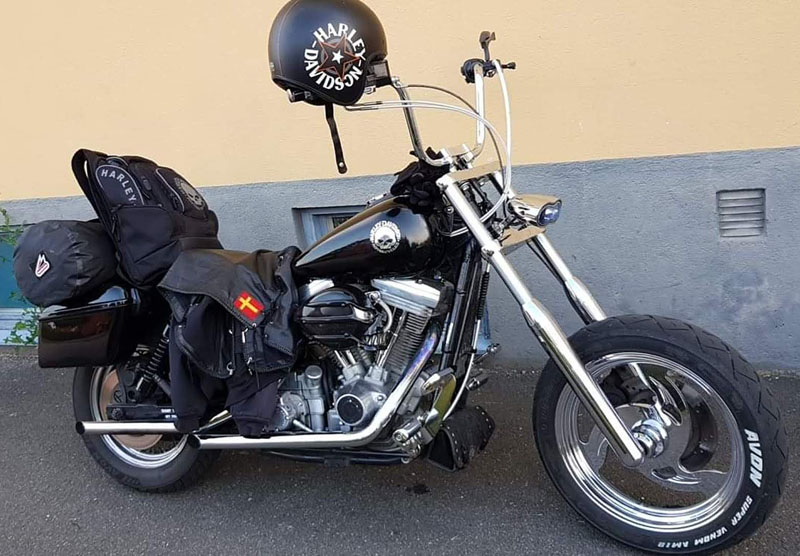 Harley-Davidson FXD Dyna Super Glide stulen i Tomelilla