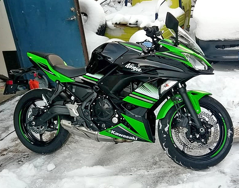 Kawasaki Ninja 650 ABS stulen i Solna